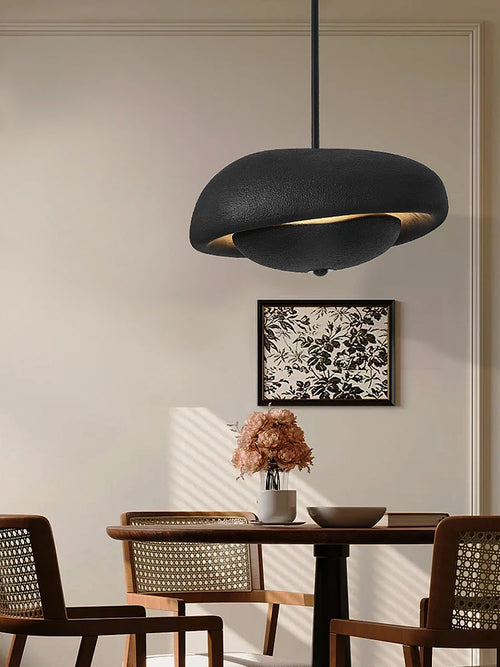 lustre moderne wabi-sabi design pour atmosphère créative et décorative - vue 3 sur 8