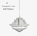 lustre nordique en verre pour un éclairage décoratif élégant