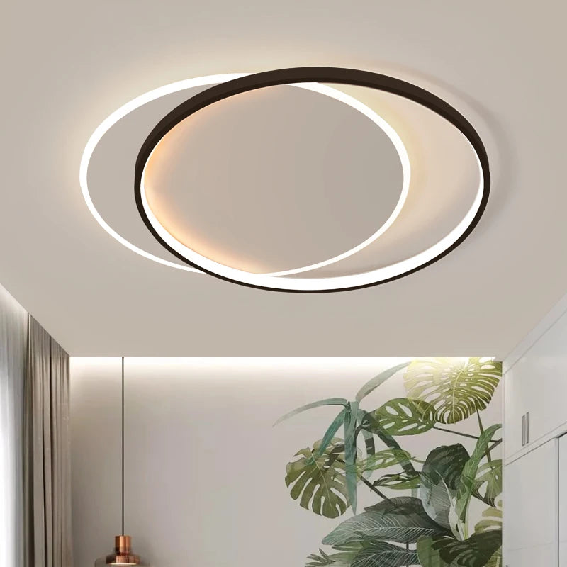 plafonnier led carré moderne avec télécommande pour décoration intérieure - vue 6 sur 13