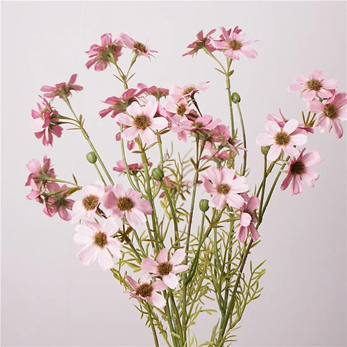 chrysanthème d'automne fleurs artificielles pour décoration florale - vue 4 sur 6