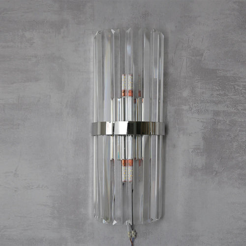 applique murale luxueuse en cristal pour décoration intérieure - vue 4 sur 8