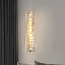 plafonnier moderne en cristal k9 pour décoration intérieure luxe