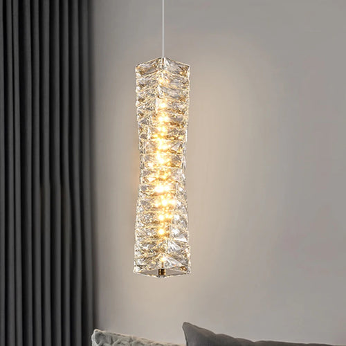 plafonnier moderne en cristal k9 pour décoration intérieure luxe - vue 3 sur 12