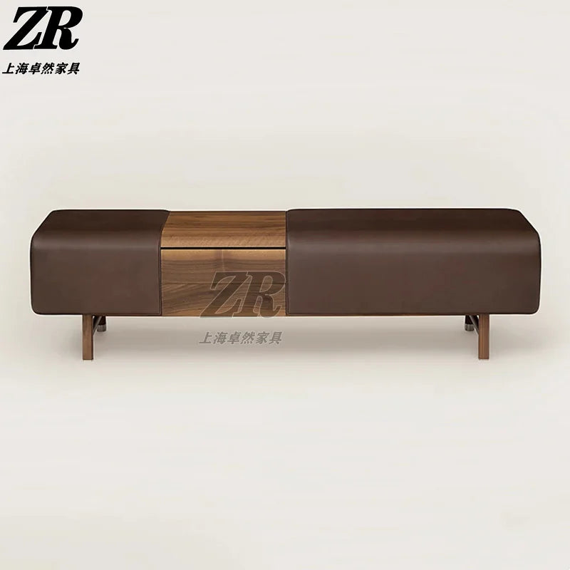 tabouret de luxe italien léger et simple pour banc et canapé - vue 9 sur 9
