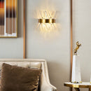 applique murale moderne en cristal pour éclairage intérieur décoratif
