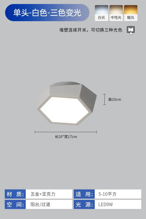 plafonnier moderne avec lumière led pour bureau et étude - vue 11 sur 12