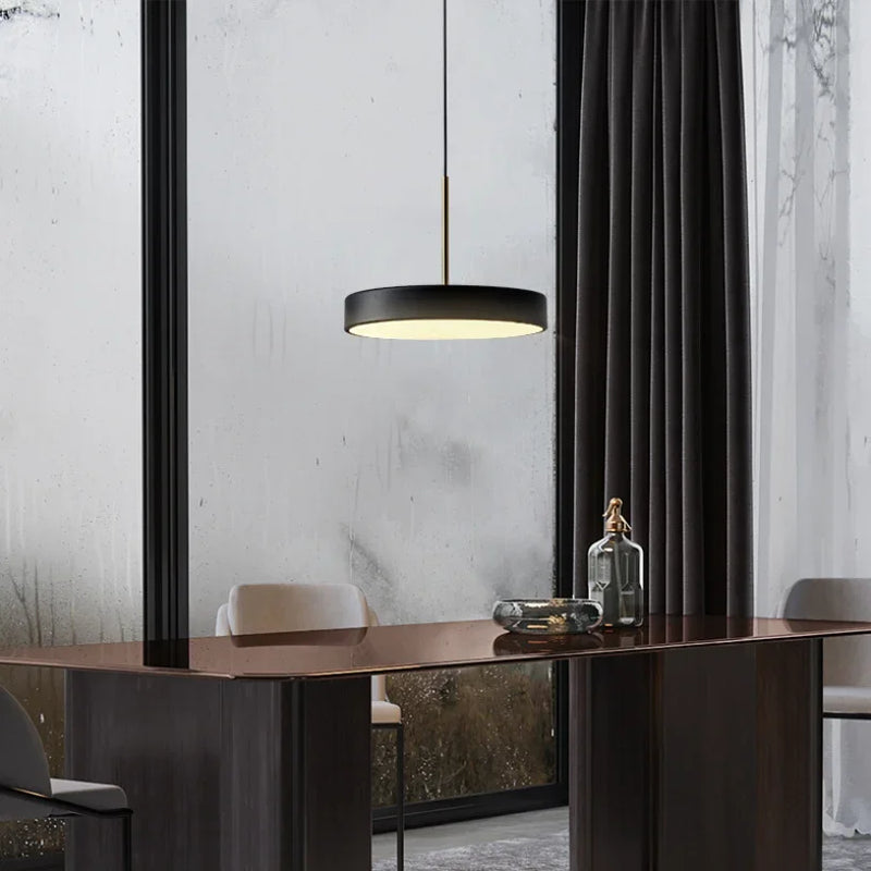 Suspension led rond pour décoration moderne