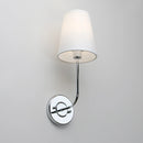 lot de 2 appliques murales industrielles phansthy avec abat-jour en tissu