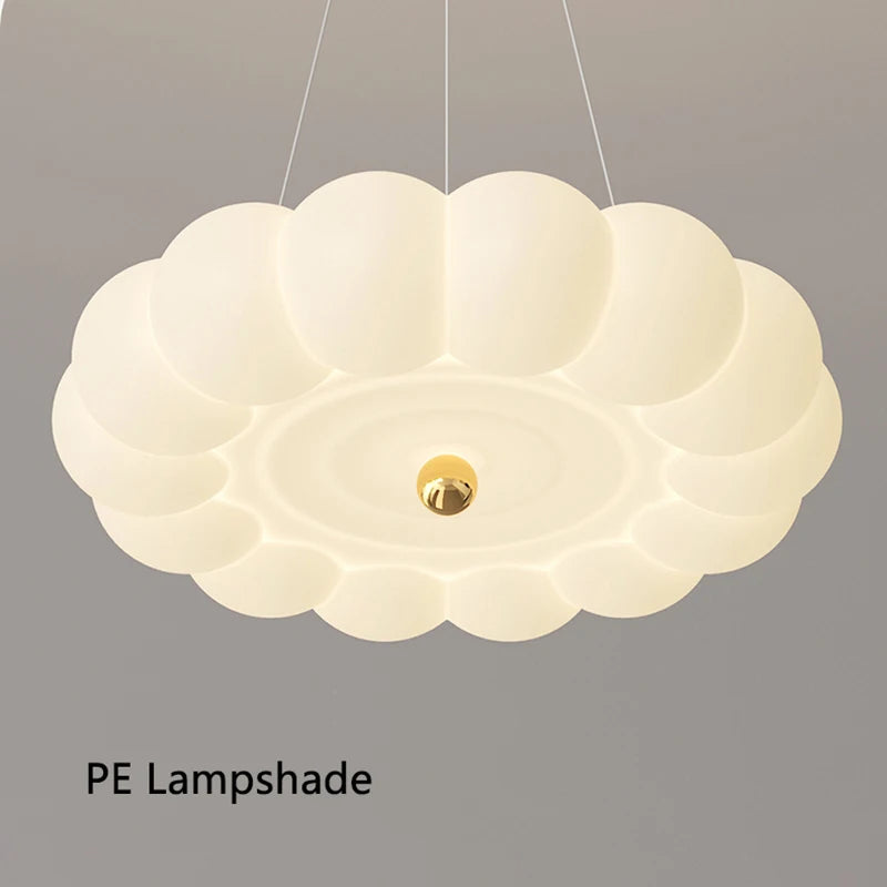 lustre moderne led avec suspension couronne option télécommande