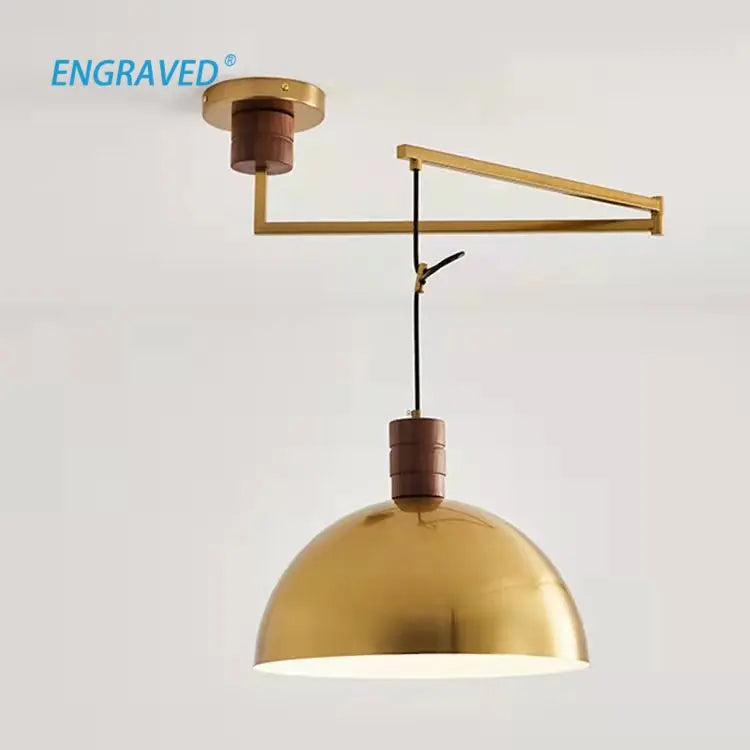 Style médiéval retro bauhaus nordique réglable rotatif