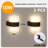 applique murale led décorative pour jardin et extérieur