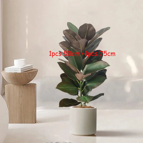 branches artificielles de ficus tropical pour décoration intérieure et extérieure - vue 4 sur 10