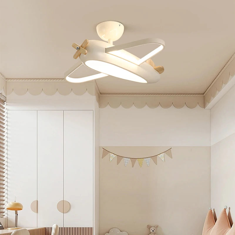 plafonnier protection des yeux led pour chambre d'enfant