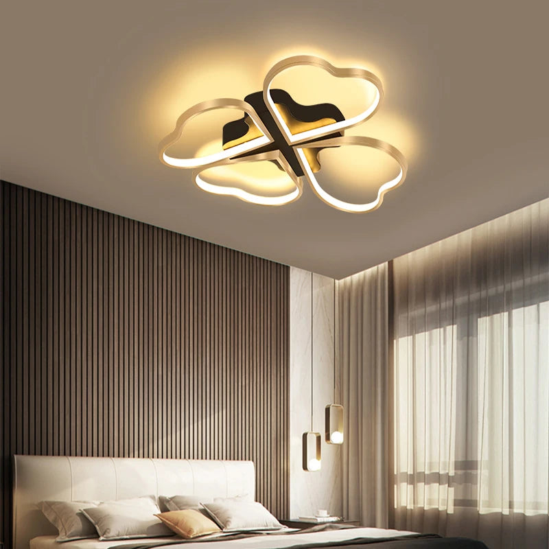 plafonnier led créatif nordique pour éclairage intérieur décoratif - vue 3 sur 8