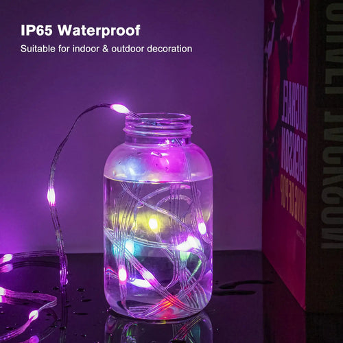 guirlande lumineuse intelligente programmable pour décorations festives - vue 5 sur 6