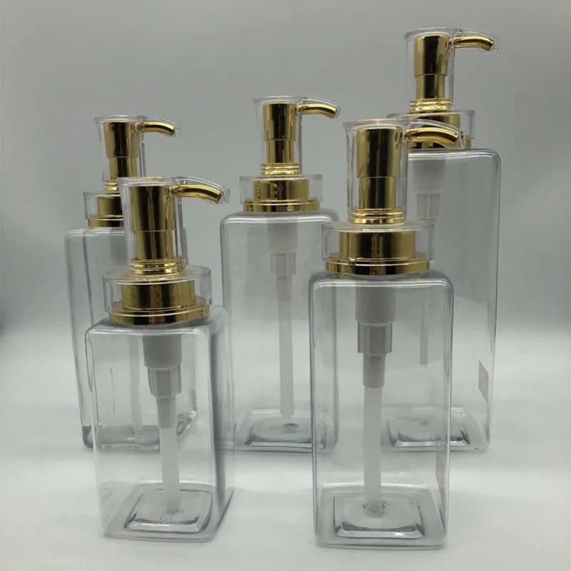 lot de flacons à pompe pour cosmétiques voyage 300 à 750 ml