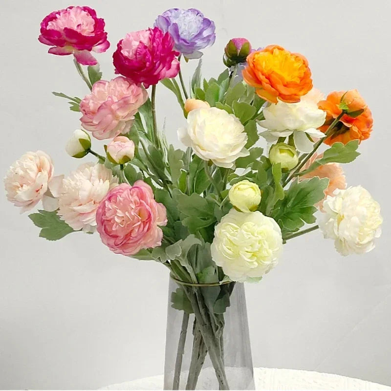 fleurs artificielles en soie pour décoration intérieure restaurant - vue 3 sur 12