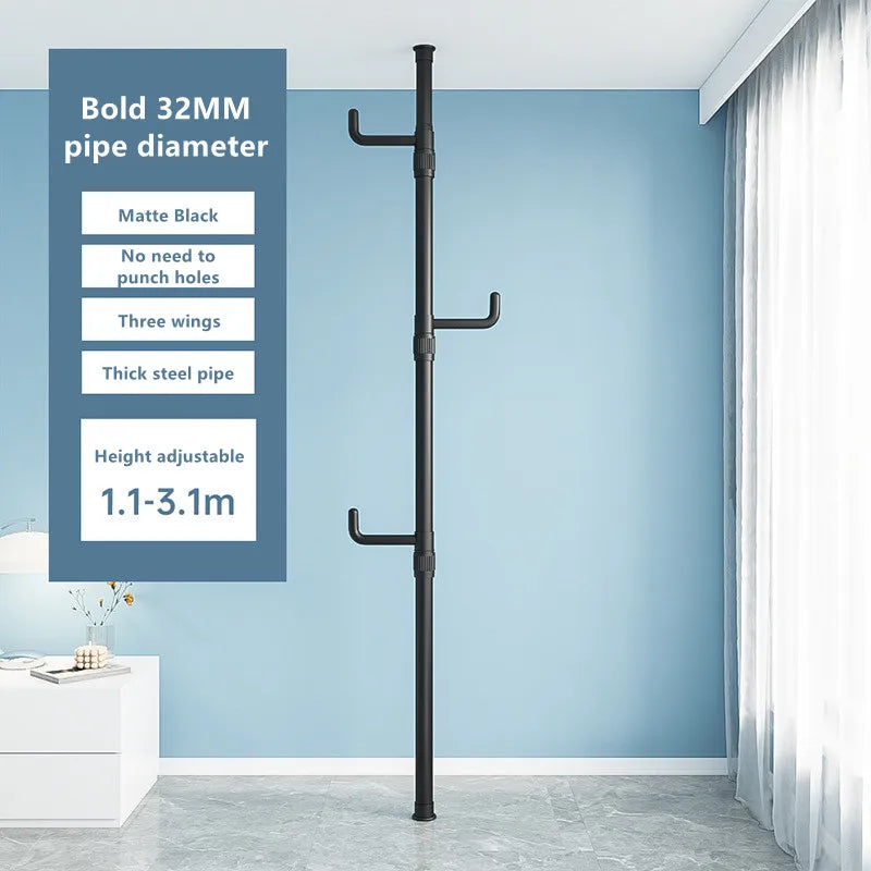 support de rangement vertical pour vêtements à la maison