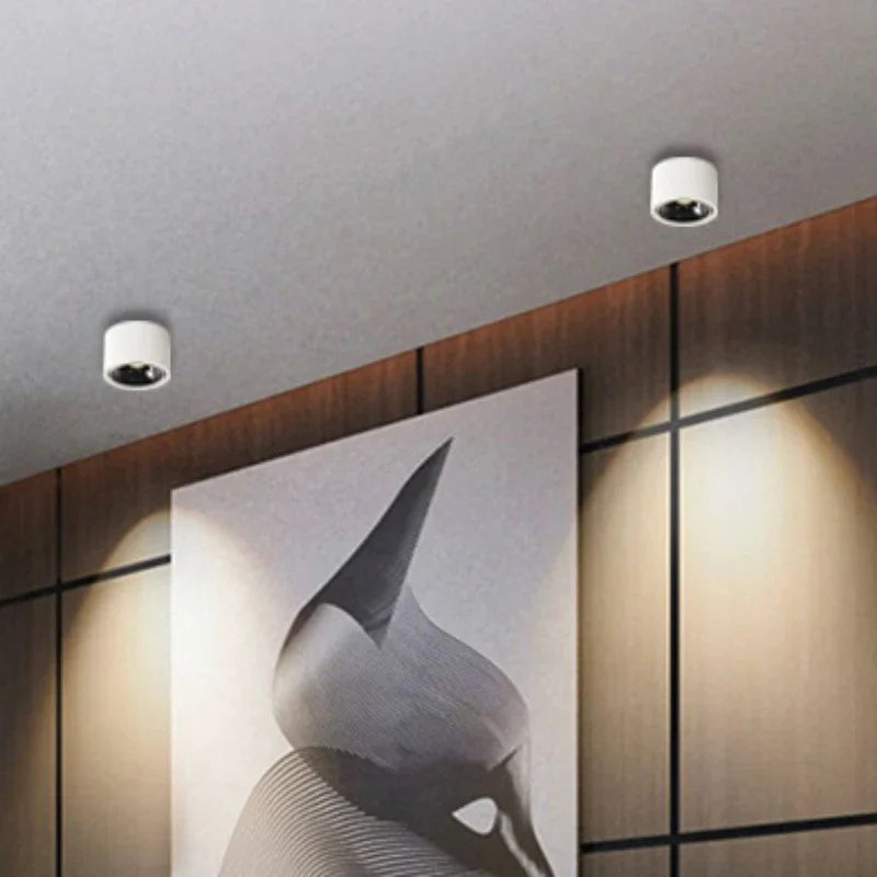 spot réglable ultra-mince anti-éblouissement éclairage lumière led