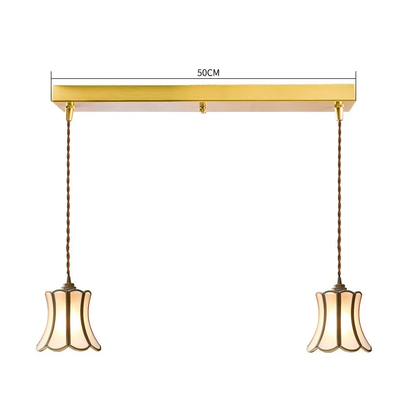 iwhd 2022 	 nordique verre led suspension luminaires cuivre moderne éclairage - vue 16 sur 24