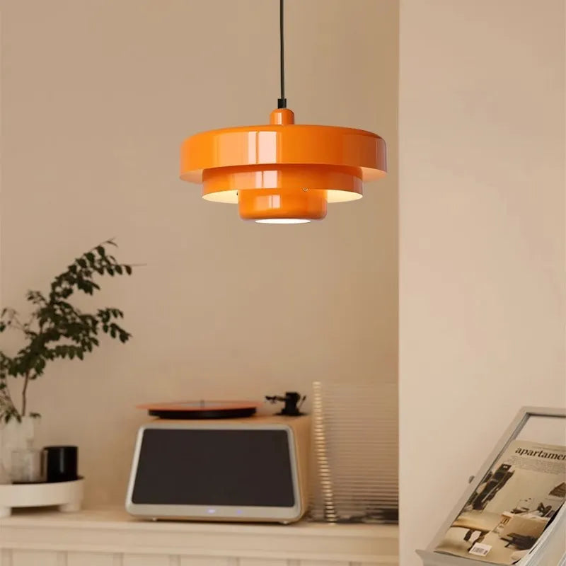 Suspension LED nordique à 3 couches - vue 4 sur 9