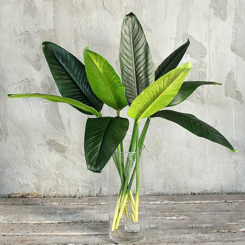 arrangement floral tropical avec oiseaux et bananes décoratif mariage - vue 2 sur 8