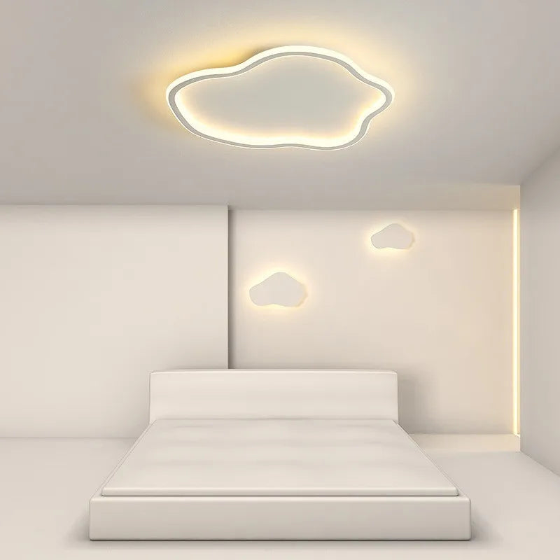 Plafonnier moderne à LEDs pour salon salle à manger chambre d'enfants balcon nuages créatifs