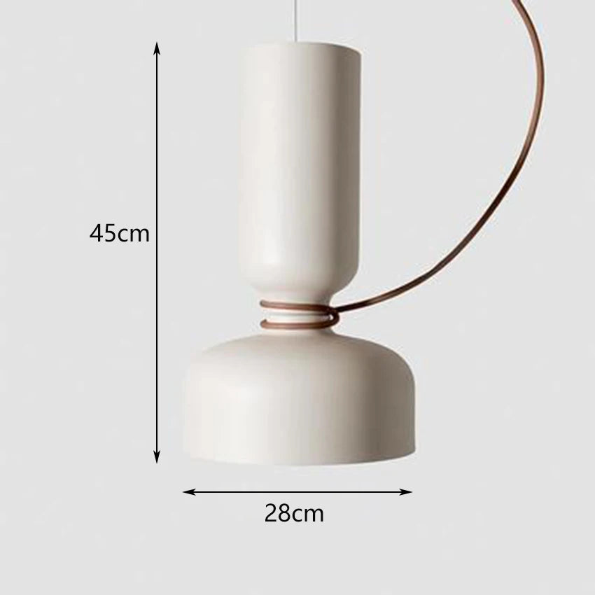 suspension à deux têtes design moderne pour intérieur - vue 10 sur 16