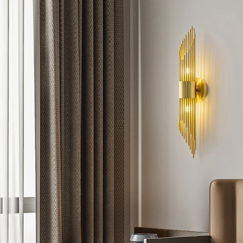 applique murale industrielle en acier inoxydable pour intérieur moderne