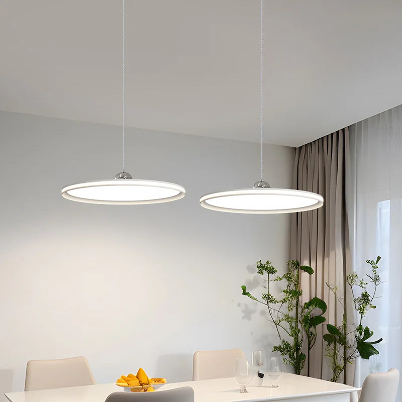Suspension led nordique soucoupe volante