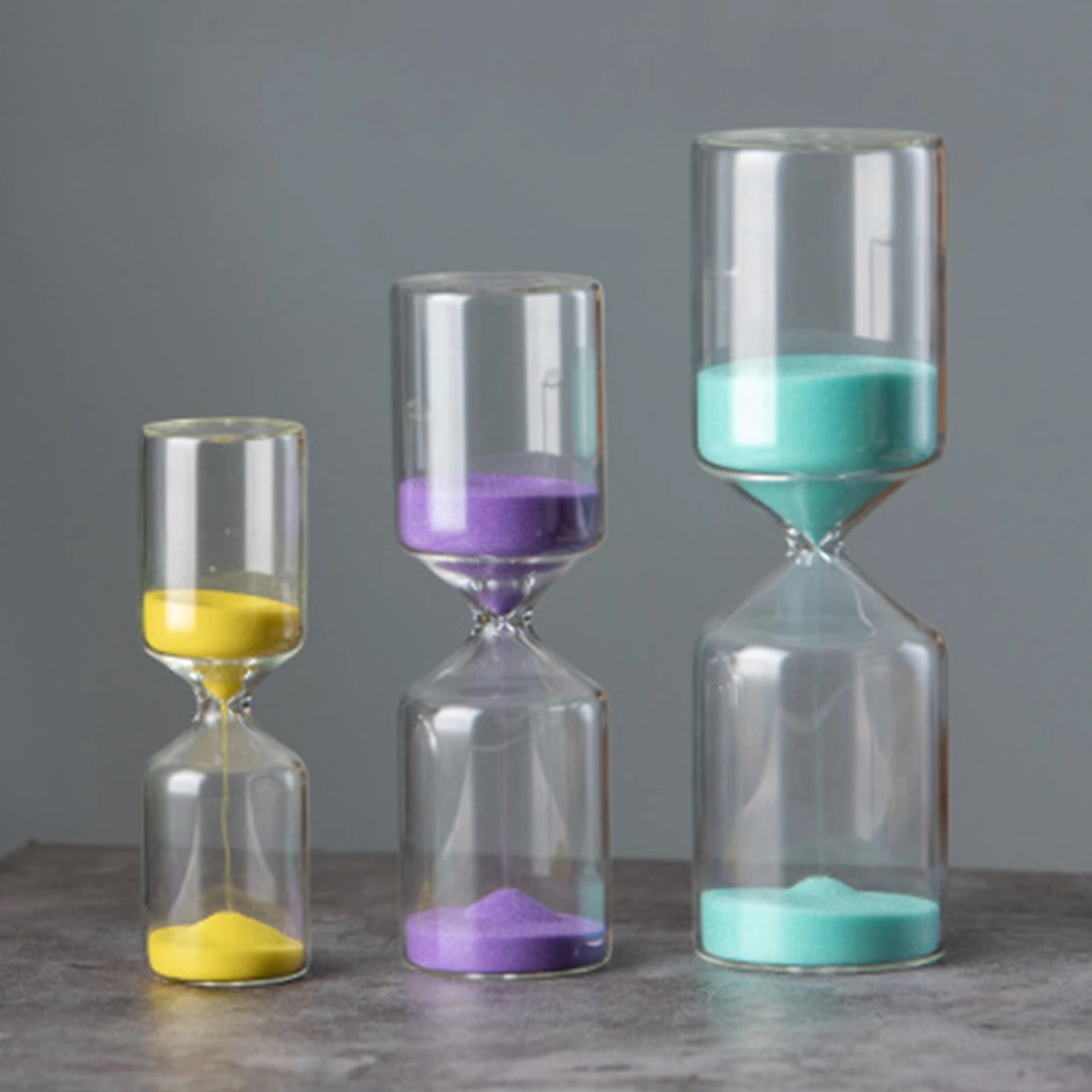 sablier en verre tendance pour une décoration intérieure moderne - vue 11 sur 27