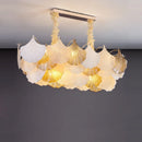 lustre suspendu à led design ginkgo réglable pour intérieur moderne