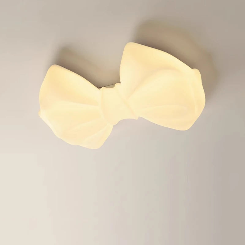plafonnier moderne à noeud papillon led pour décoration intérieure
