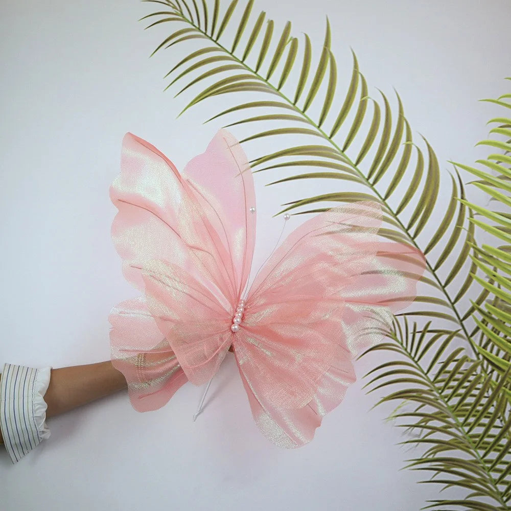 décoration papillons géants pour baby shower mariage anniversaire - vue 17 sur 19