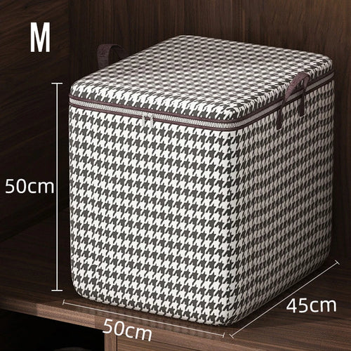 sac de rangement pliant grande capacité pour vêtements avec poignée - vue 10 sur 10