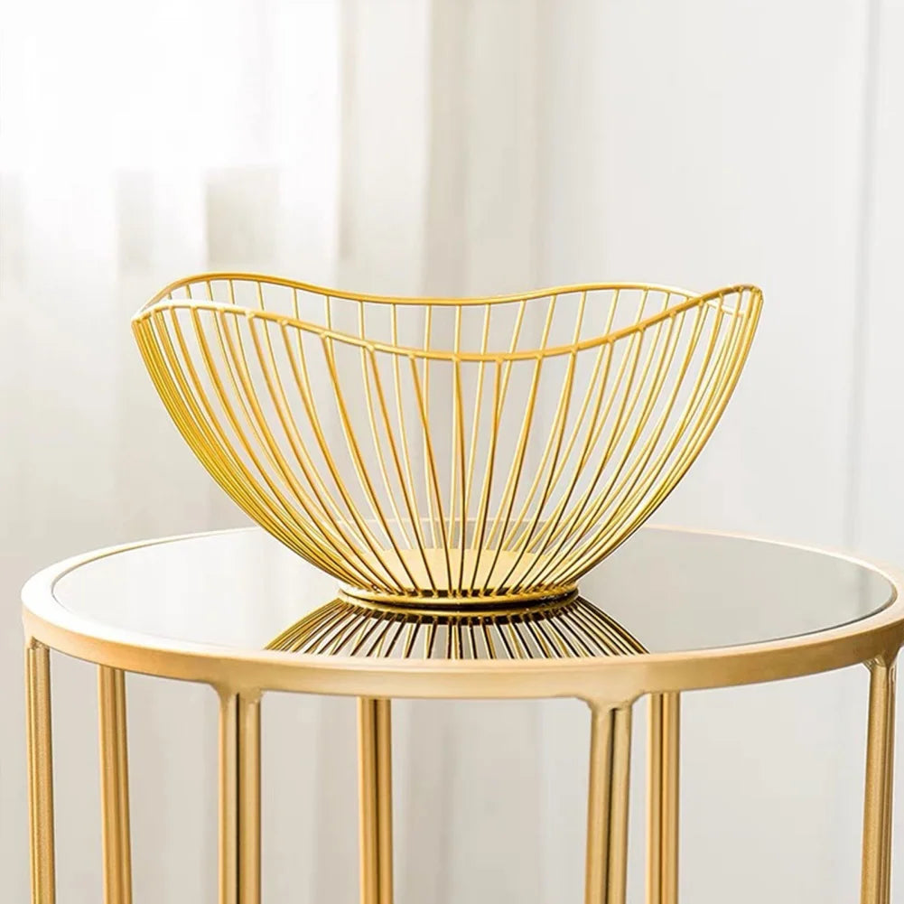 panier à fruits en fer multi-tailles pour rangement divers - vue 6 sur 14