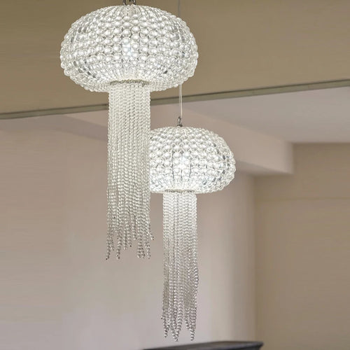 suspension art déco à intensité variable tendance 2023 luminaire élégant - vue 6 sur 9