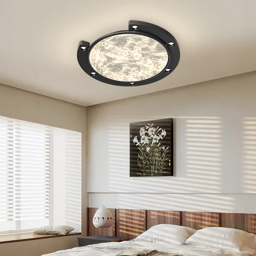 plafonnier led minimaliste protection des yeux éclairage intérieur moderne - vue 6 sur 12