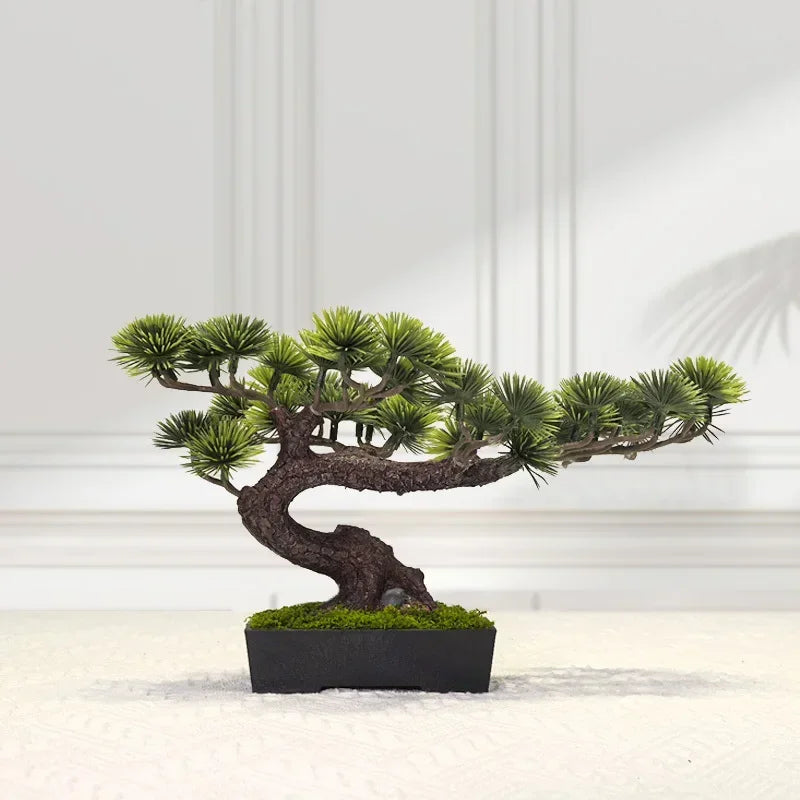 simulation arbre bonsaï pour décoration intérieure et aménagement extérieur
