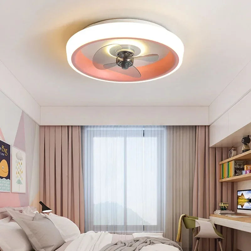 ventilateur silencieux à lames invisibles avec éclairage intégré - vue 6 sur 12