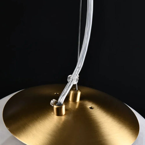 suspension en marbre naturel design moderne pour décoration intérieure - vue 6 sur 6