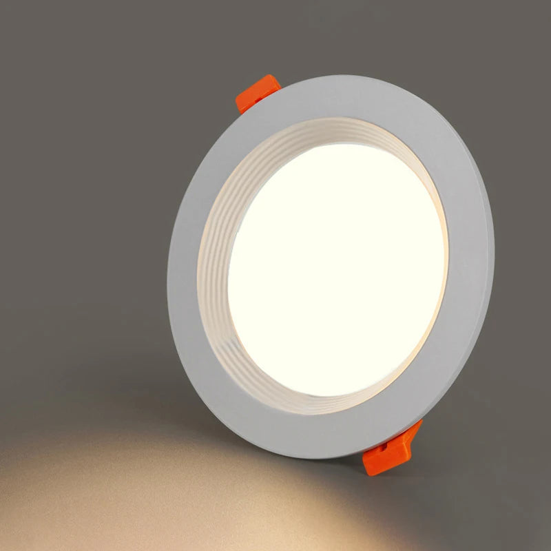spot led encastré rond pour éclairage intérieur lumineux - vue 6 sur 6