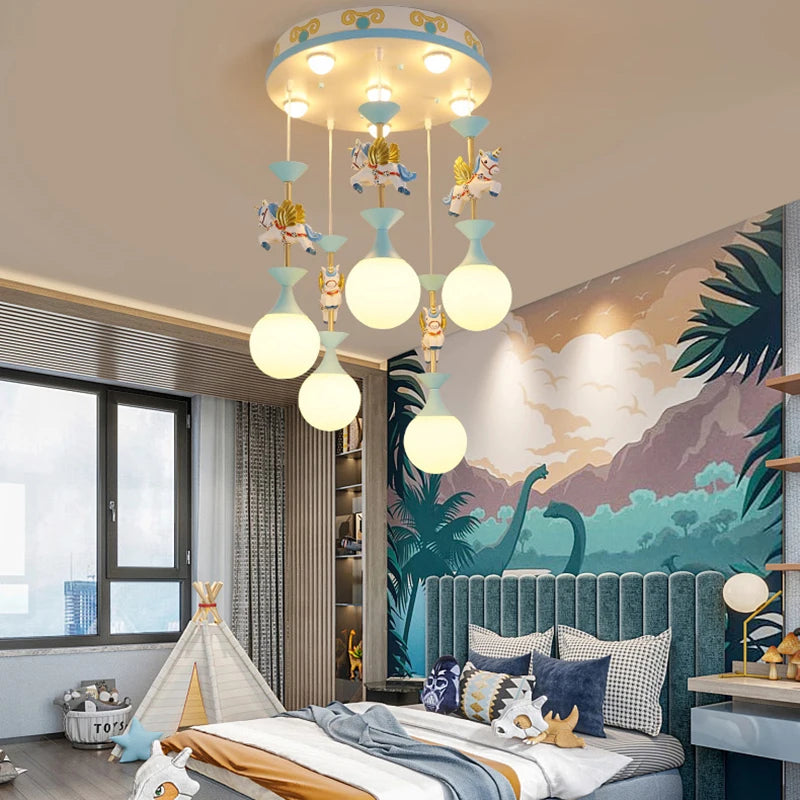 suspension led moderne pour décoration intérieure créative - vue 7 sur 8
