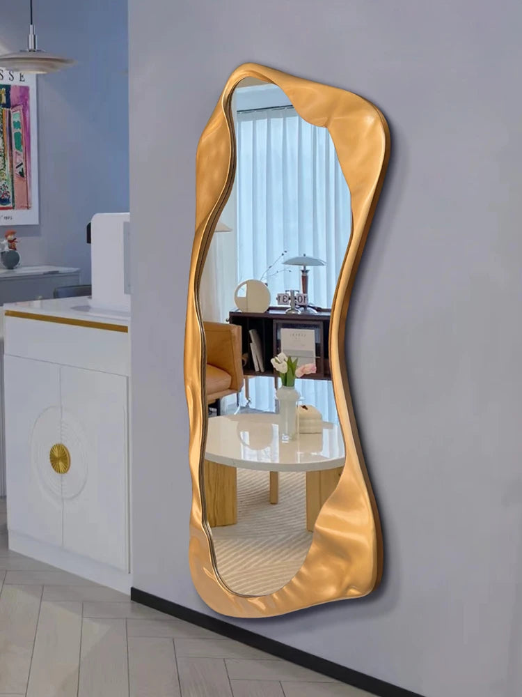 miroir nordique artistique plein format cadre créatif élégant - vue 5 sur 7