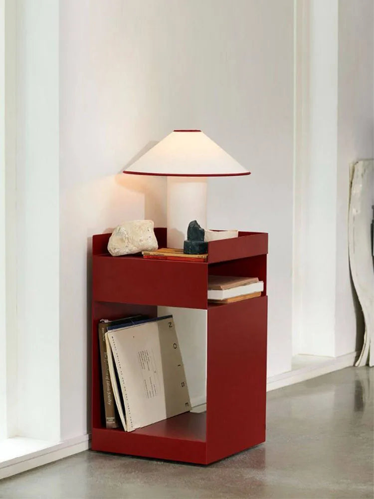 lampe de bureau japonaise wabi-sabi en forme de champignon décorative - vue 6 sur 7