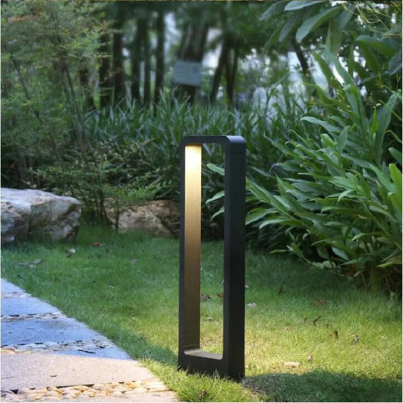 110V 220V DC12V 15W LED étanche lampe à gazon COB LED borne extérieure lumière extérieure sol jardin cour éclairage routier - vue 4 sur 6