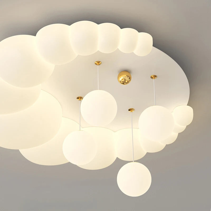 plafonnier romantique et moderne pour chambre d'enfant - vue 6 sur 7