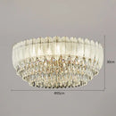 plafonnier cristal design moderne pour décoration intérieure élégante