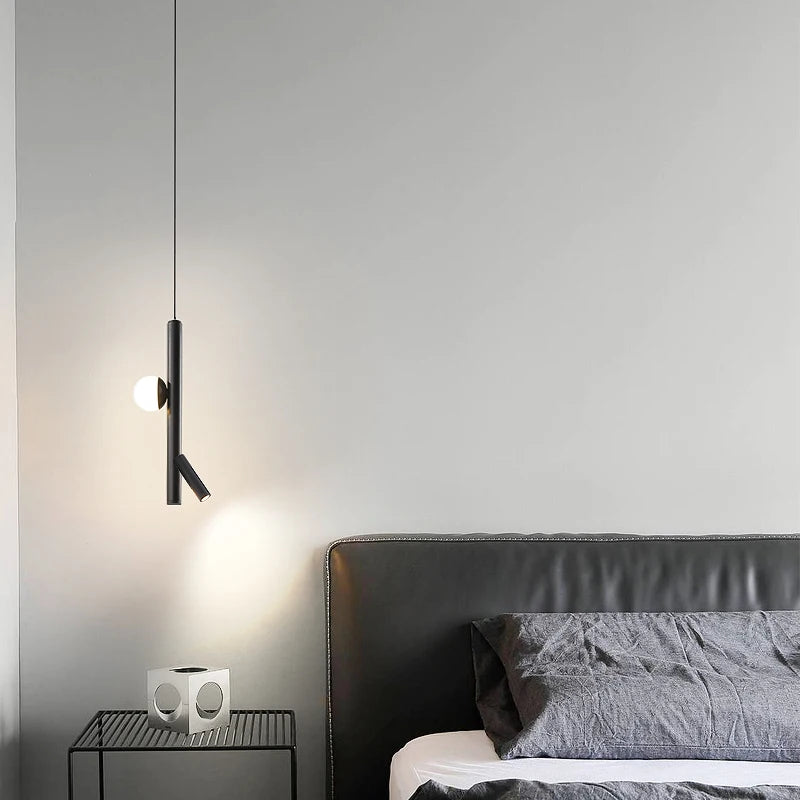suspension nordique moderne pour éclairage intérieur design élégant - vue 6 sur 8
