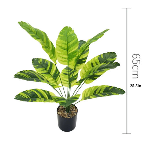 plante artificielle palmier plantain pour décoration intérieure et extérieure - vue 25 sur 27